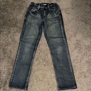 Flypaper Black Straight-Leg Jeans